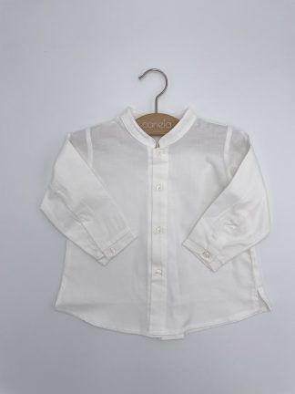 Camisa Maó viyella crudo