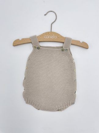 Peto corto punto bobo beige