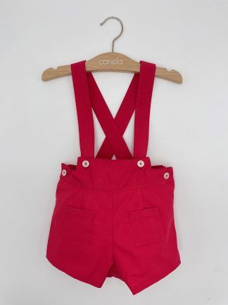 Pantalón Mickey Popelin red