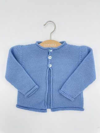 Chaqueta rulito punto bobo azafata