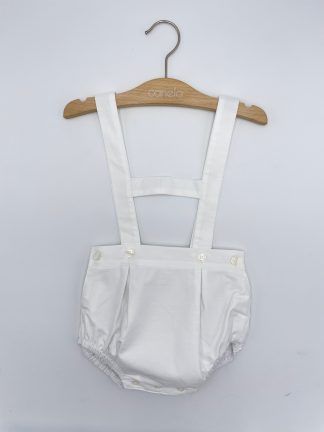 Pepe Tirantes Oxford blanco