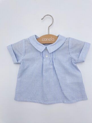 Camisa Bosco Oxford raya azul
