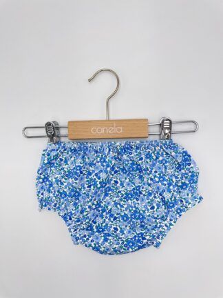 Cubrepañal baño Canela Miami azul