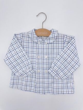 Camisa Tanis doble botonadura cuadro 092