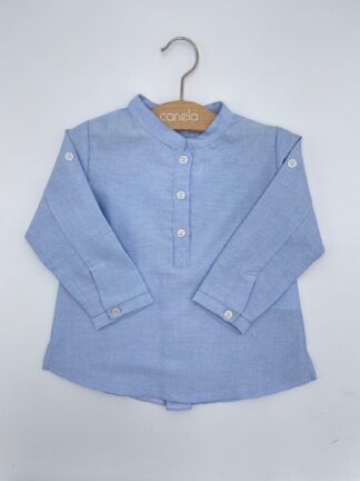 Camisa Maó oxford azul