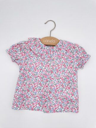 Camisa volante Ópera rosa