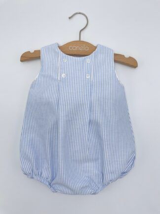 Pelele Milubis Oxford raya azul