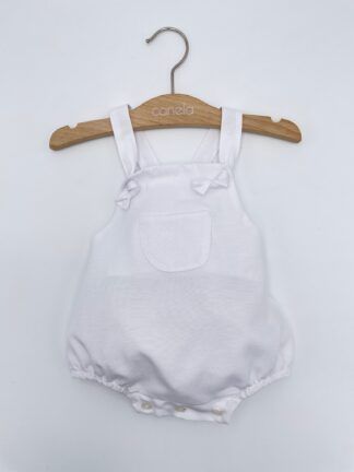 Peto nudos Oxford blanco