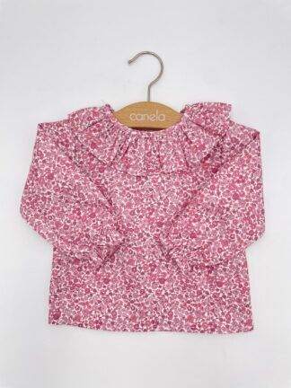 Camisa Laura Adela rosa