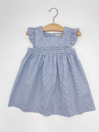 Vestido Megan raya azul
