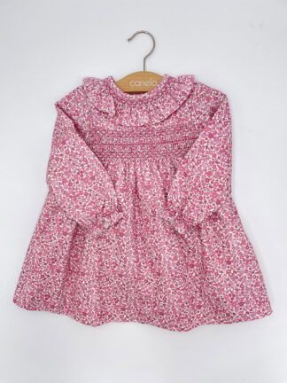 Vestido Covadonga Adela rosa